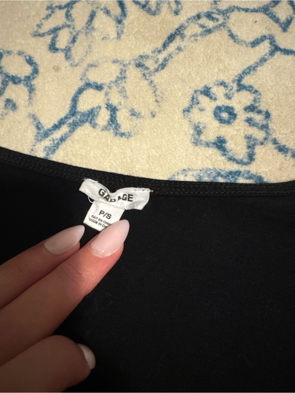 Garage Square Neck Long Sleeve